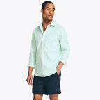 Camisa Nautica Mangas Largas Rayas para Caballeros