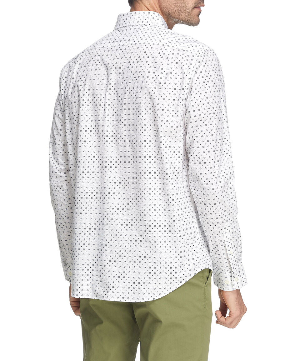 Camisa Nautica Mangas Largas Estampada para Caballeros