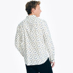 Camisa Nautica Mangas Largas Estampado para Caballeros