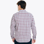 Camisa Nautica Mangas Largas Cuadros Para Caballeros by Nautica