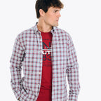 Camisa Nautica Mangas Largas Cuadros Para Caballeros by Nautica
