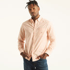 Camisa Nautica Mangas Largas Cuadros P/ Caballeros by Nautica