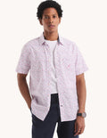 Camisa Nautica Mangas Cortas Estampada Para Caballeros by Nautica