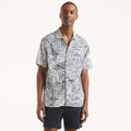 Camisa Nautica Mangas Cortas Estampado para Caballeros