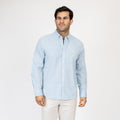 Camisa Nautica Mangas Largas Cuadros para Caballeros