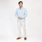 Camisa Nautica Mangas Largas Cuadros para Caballeros
