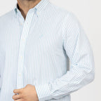 Camisa Nautica Mangas Largas Rayas para Caballeros