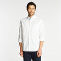 Camisa Nautica Mangas Largas Lisa para Caballeros