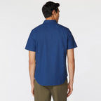 Camisa Nautica Mangas Cortas Lisa para Caballeros