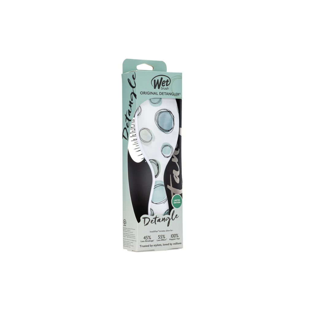 WB ORIGINAL WATERCOLOR MOTIF TEAL DOTS (DESC)