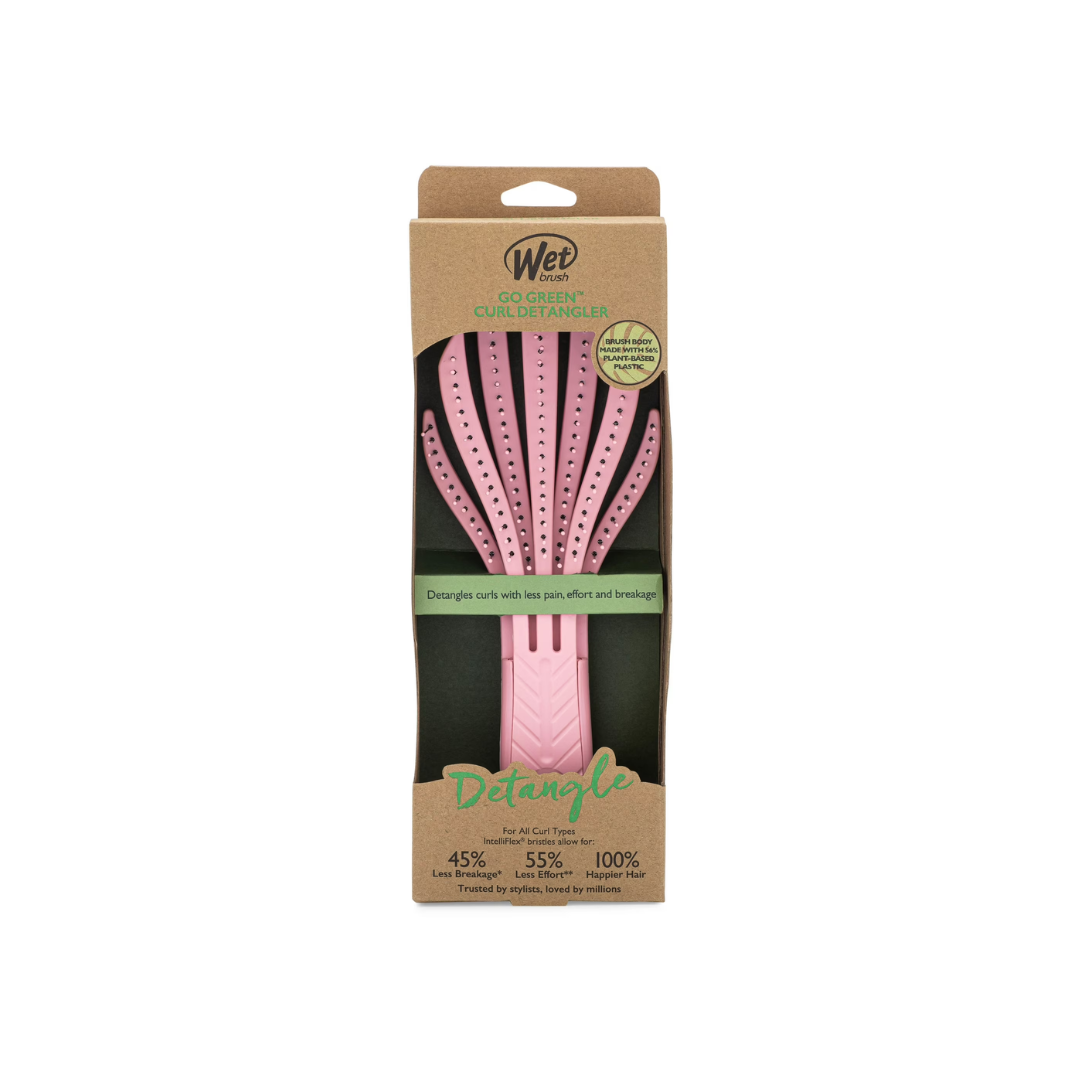 WET BRUSH GO GREEN CURL DETANGLER PINK