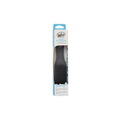 WET BRUSH MENS BLACK LEATHER
