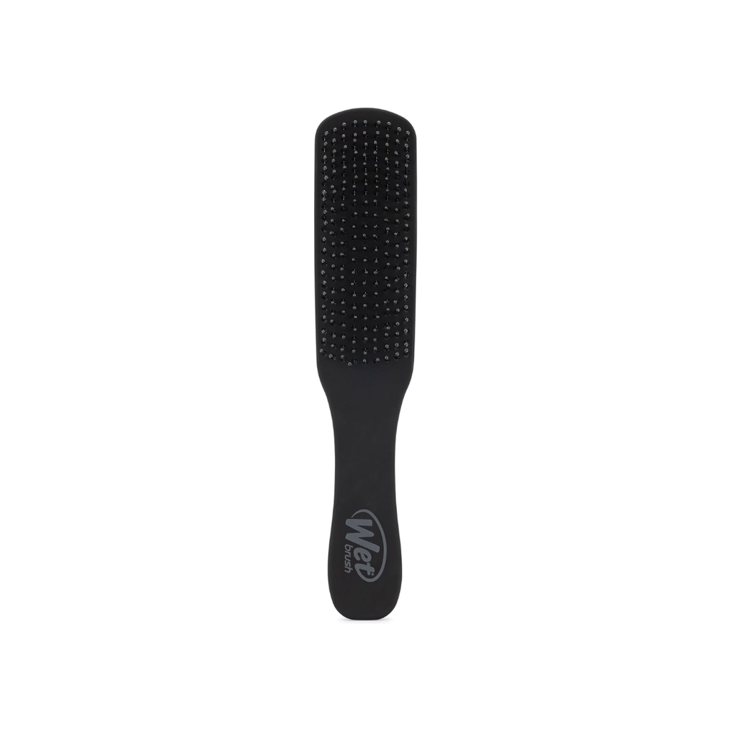 WET BRUSH MENS BLACK LEATHER