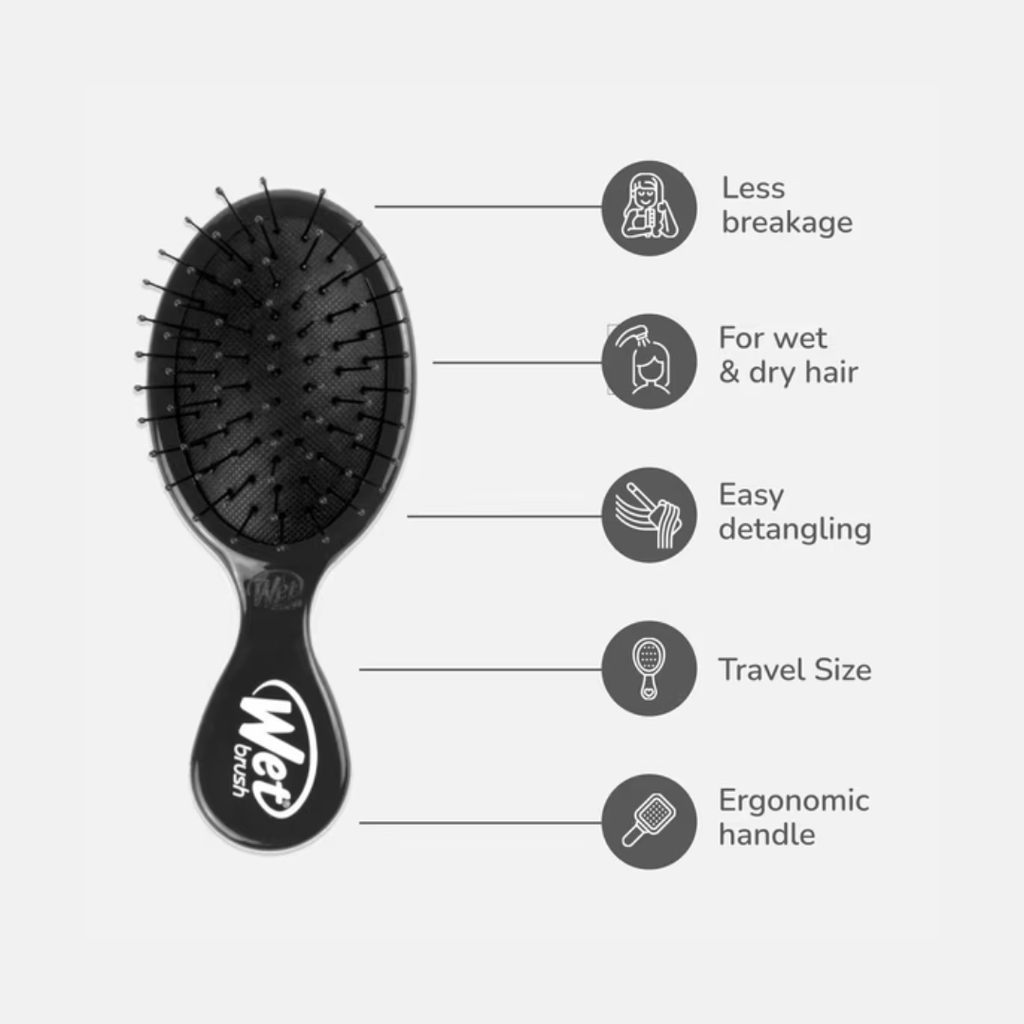 WET BRUSH MINI BLACK