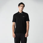 Polo men, color/material negro, marca Monastery – vista 3