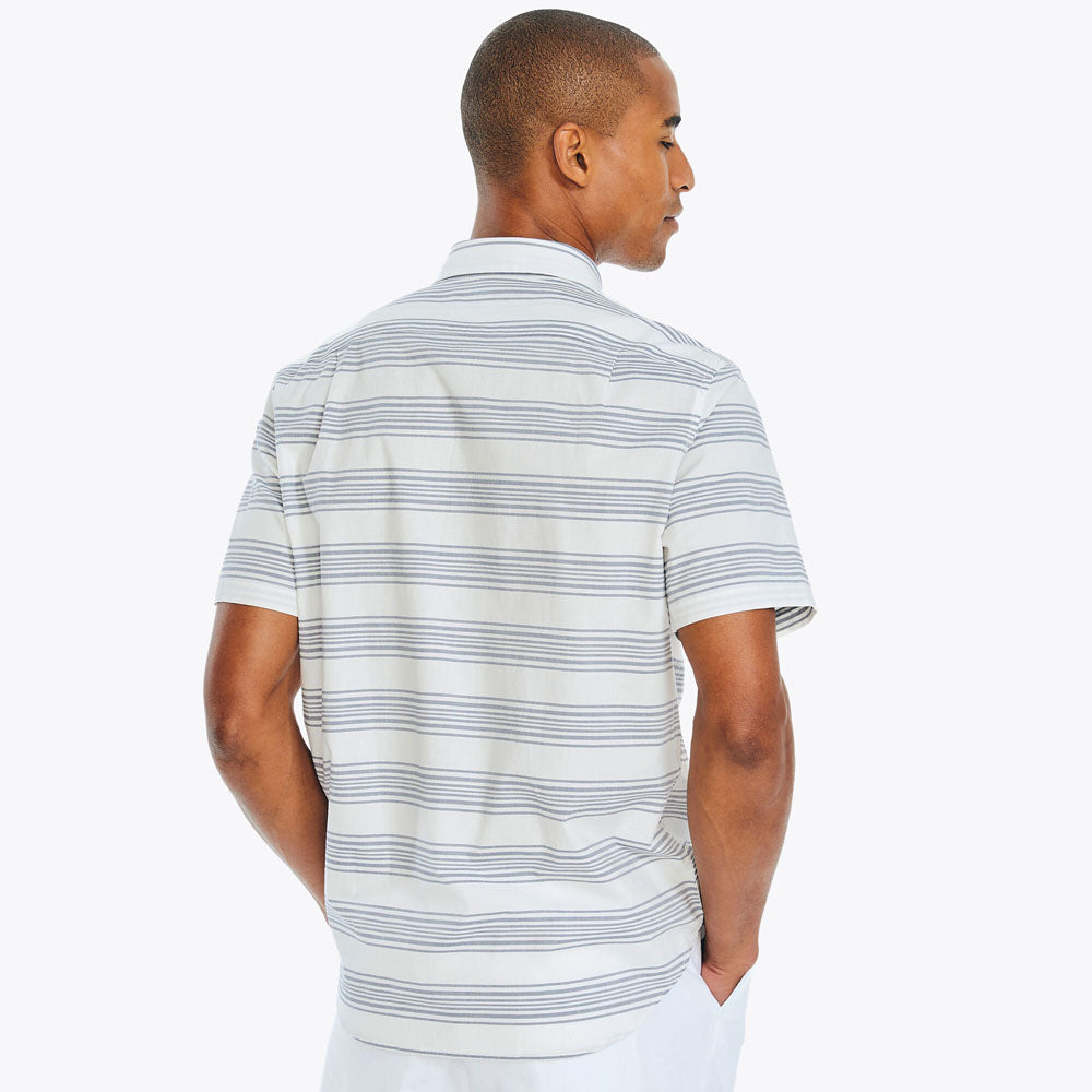 Camisa Nautica Mangas Cortas Rayas para Caballeros