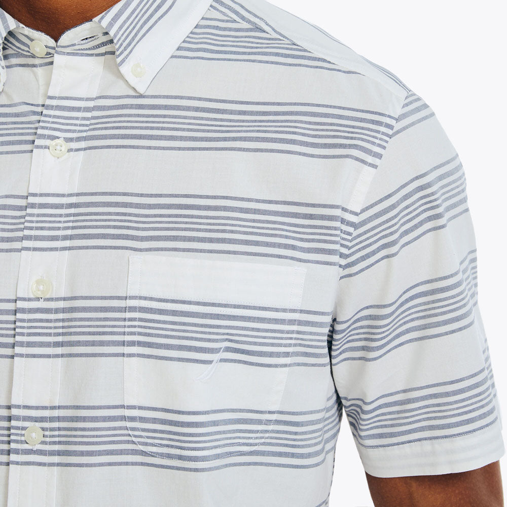 Camisa Nautica Mangas Cortas Rayas para Caballeros