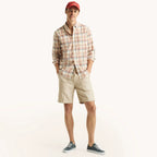 Camisa Nautica Mangas Largas Cuadros Para Caballeros by Nautica