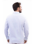 Camisa Nautica Mangas Largas Estampado para Caballeros