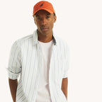 Camisa Nautica Mangas Largas Rayas para Caballeros