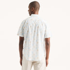 Camisa Nautica Mangas Cortas Estampado para Caballeros