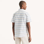 Camisa Nautica Mangas Cortas Rayas para Caballeros