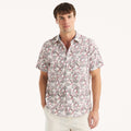 Camisa Nautica Mangas Cortas Estampado para Caballeros