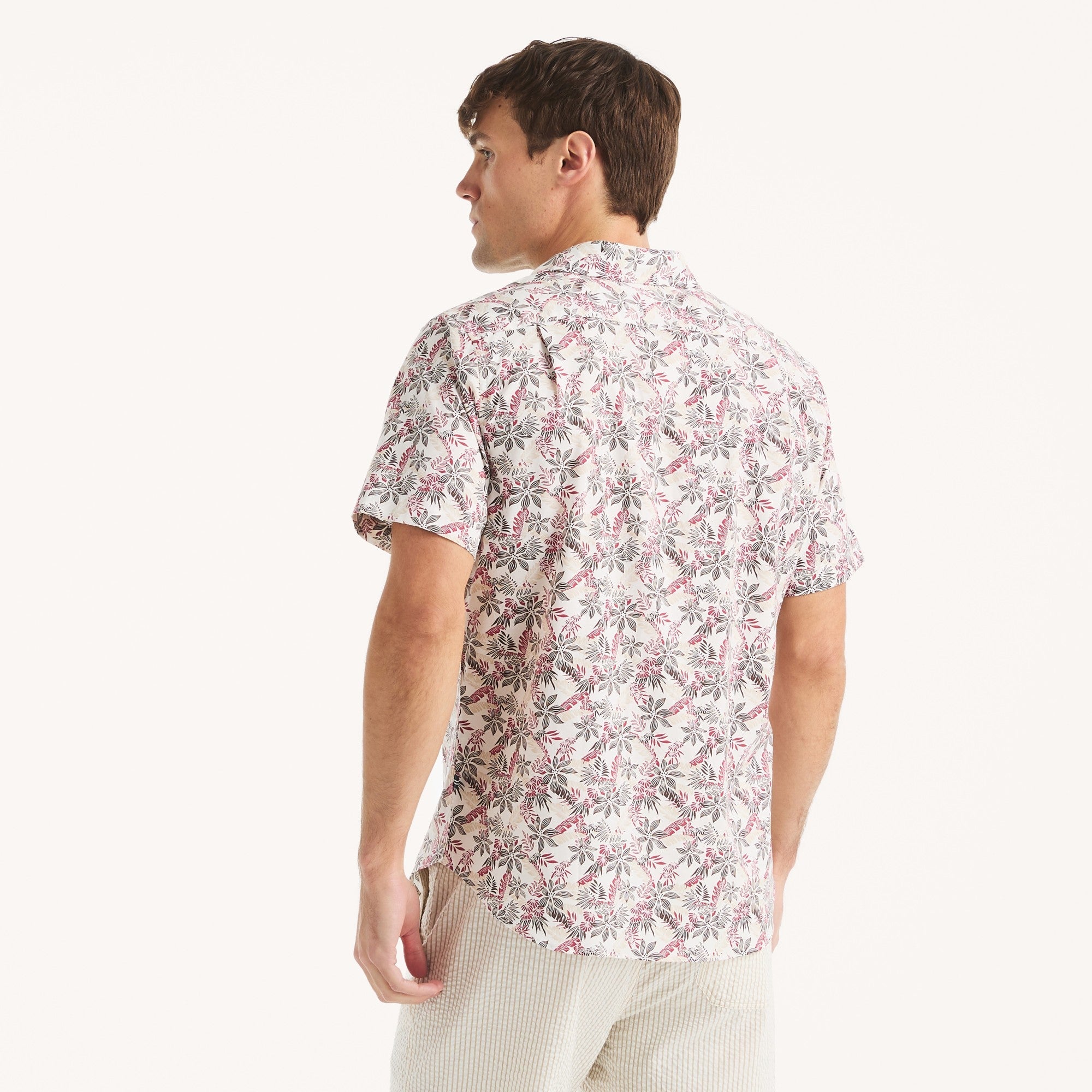 Camisa Nautica Mangas Cortas Estampado para Caballeros