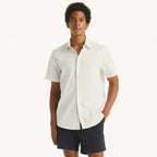 Camisa Nautica Mangas Cortas Estampado para Caballeros