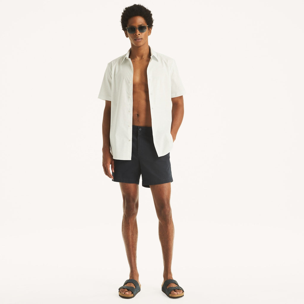 Camisa Nautica Mangas Cortas Estampado para Caballeros