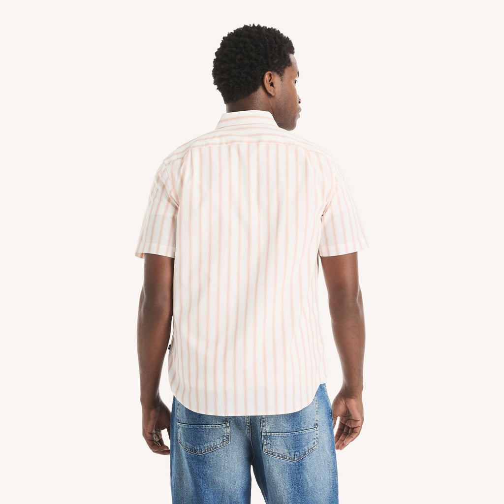 Camisa Nautica Mangas Cortas Rayas para Caballeros