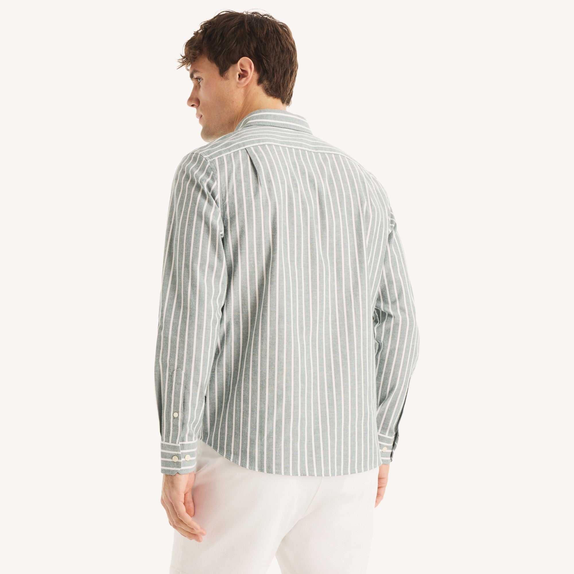 Camisa Nautica Mangas Largas Rayas para Caballeros