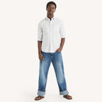 Camisa Nautica Mangas Largas Rayas para Caballeros