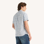 Camisa Nautica Mangas Cortas Estampado para Caballeros