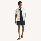 Camisa Nautica Mangas Cortas Estampado para Caballeros