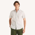 Camisa Nautica Mangas Cortas Estampado para Caballeros