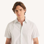 Camisa Nautica Mangas Cortas Estampado para Caballeros
