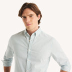 Camisa Nautica Mangas Largas Rayas para Caballeros
