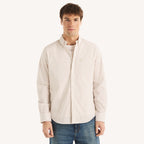 Camisa Nautica Mangas Largas Cuadros para Caballeros