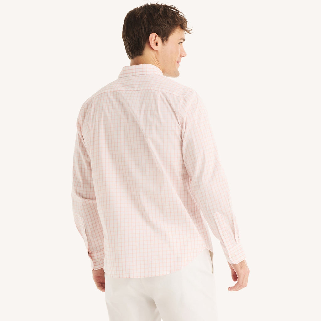 Camisa Nautica Mangas Largas Cuadros para Caballeros