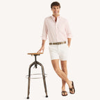 Camisa Nautica Mangas Largas Cuadros para Caballeros