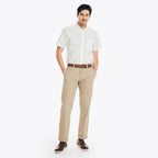Camisa Nautica Mangas Cortas Lisa para Caballeros