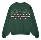 Off Court Crewneck Green