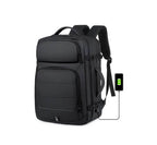 Mochila De Gran Capacidad Impermeable Con Puertos De Carga USB (17'')