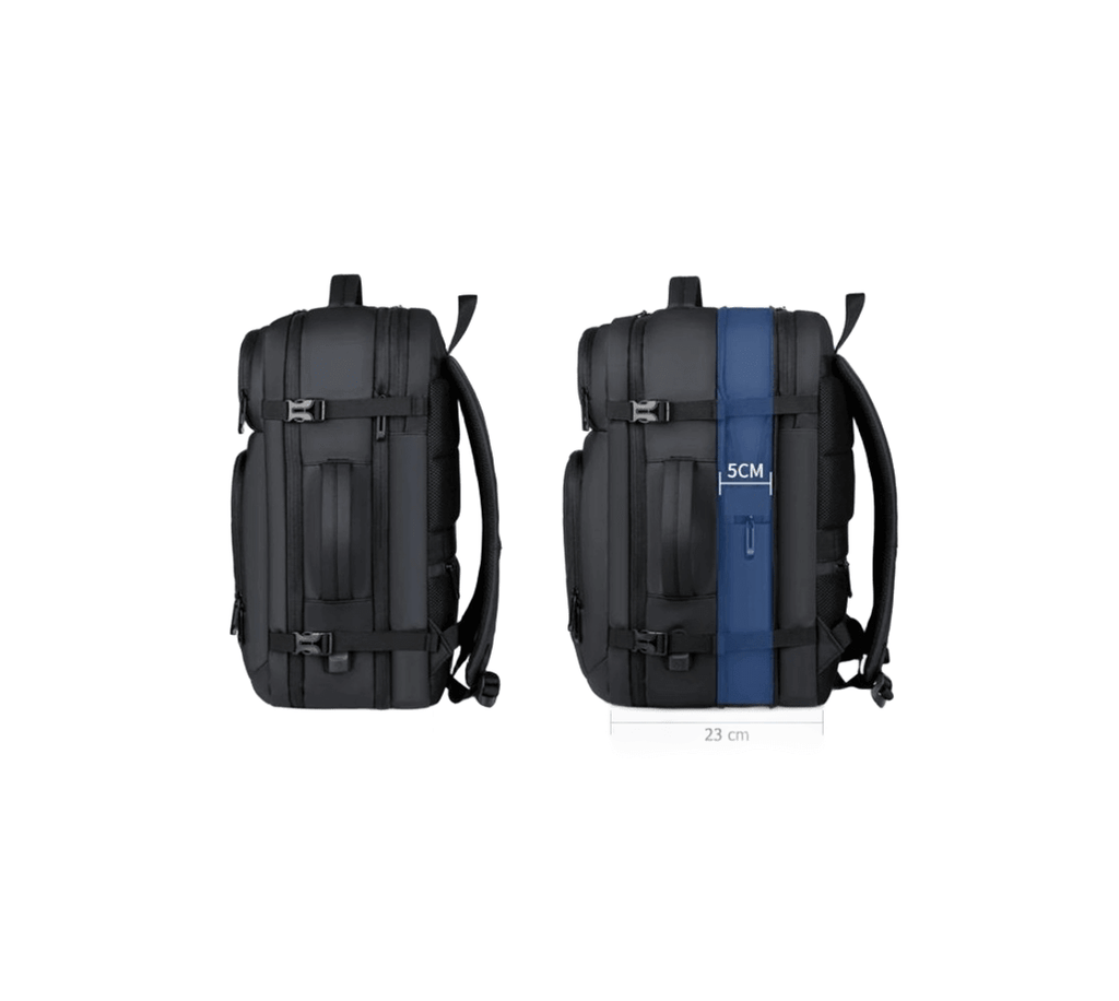 Mochila De Gran Capacidad Impermeable Con Puertos De Carga USB (17'')