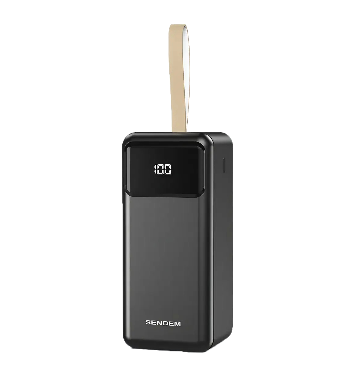 Cargador Portátil Sendem 50000mAh con Carga Rápida 22.5W, Pantalla LED y Linterna