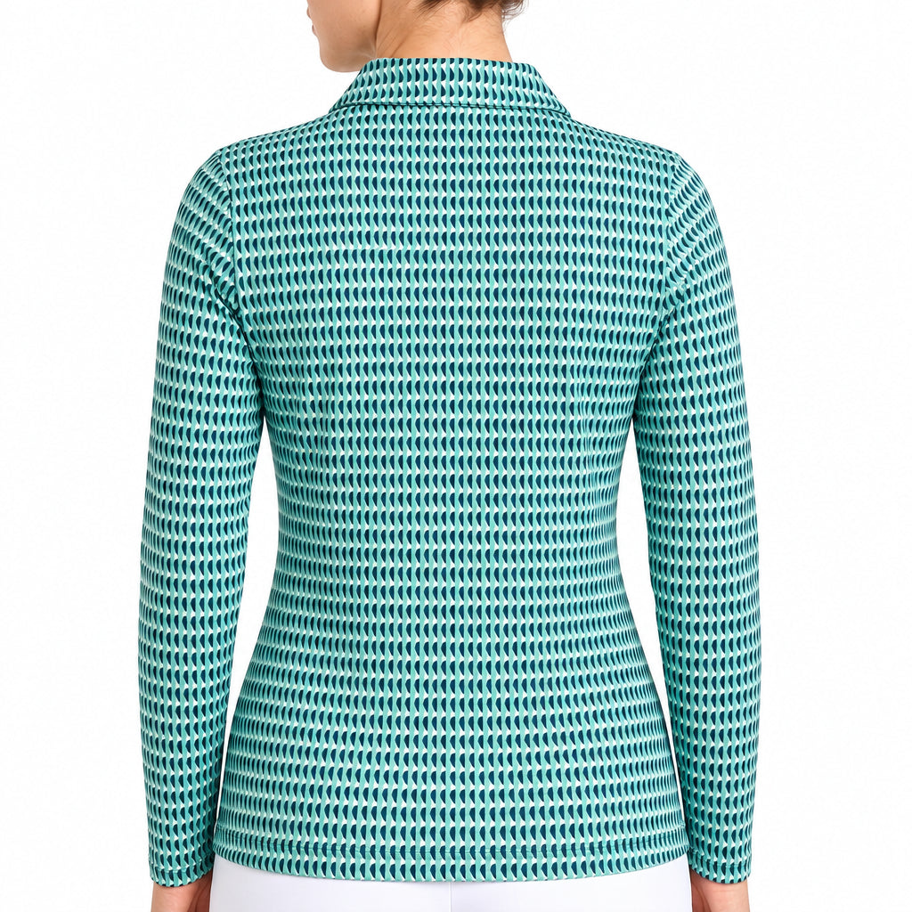 Polo BM Cargo Manga Larga Mujer