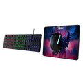 TECLADO/MOUSE XTECH GAMING HASHA MULTIMEDIA WIRED SPANISH