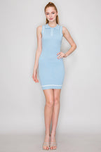 Vestido Blashe sin Mangas Liso para Damas