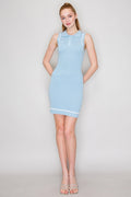Vestido Blashe sin Mangas Liso para Damas